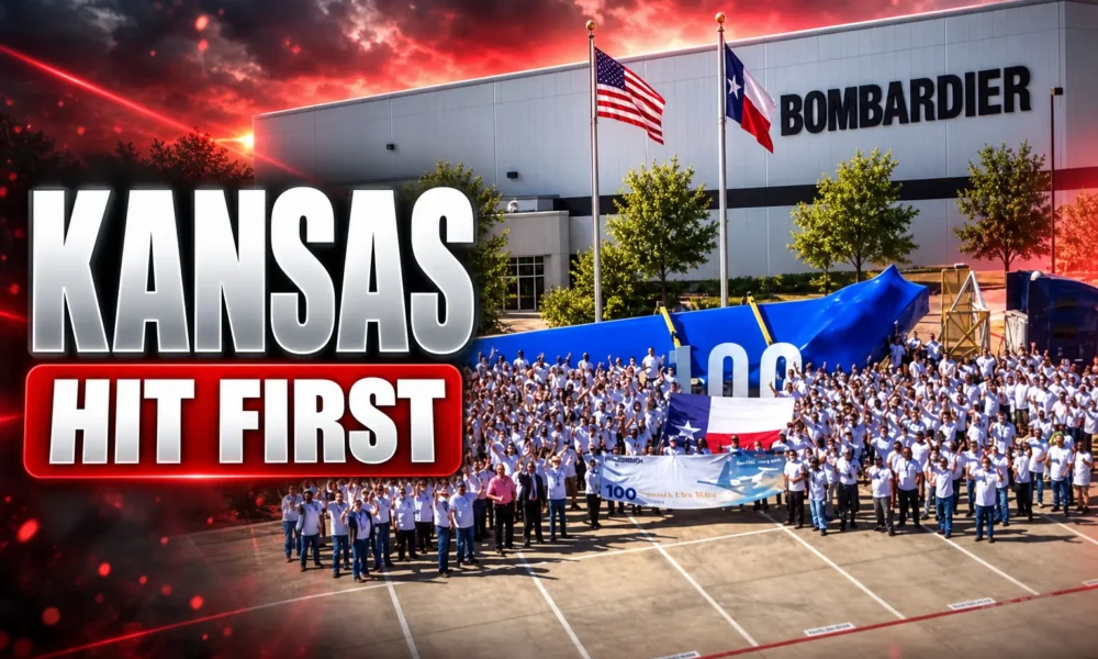 Trump Bombardier threat hits Kansas Wichita shops
