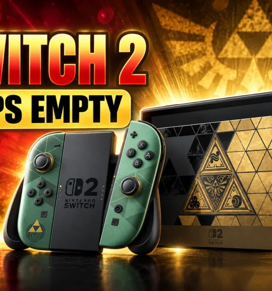 Zelda Switch 2 ships with no game $519.99