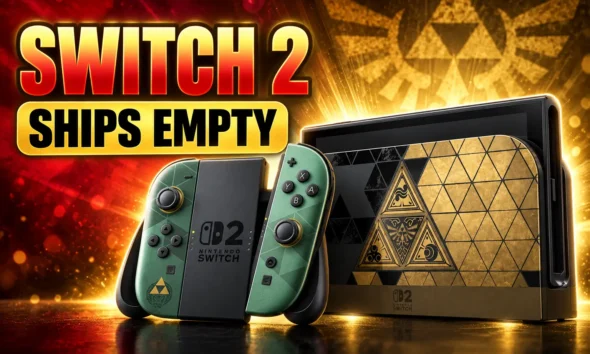 Zelda Switch 2 ships with no game $519.99