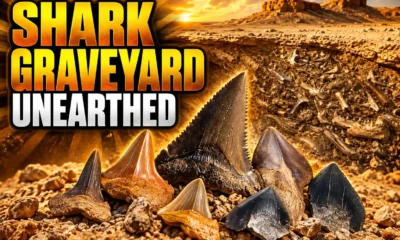 Egypt shark graveyard phosphate mine fourteen teeth