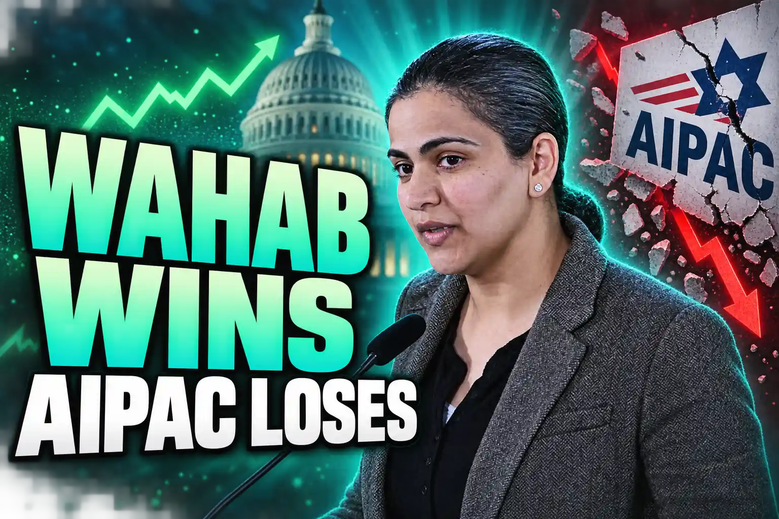 Aisha Wahab wins California 14th AIPAC loss