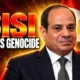 Al-Sisi calls Gaza war genocide Sinai