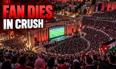 Amman Roman Theatre crush one fan dies World Cup