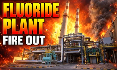 Aqaba fluoride plant fire contained July 2026