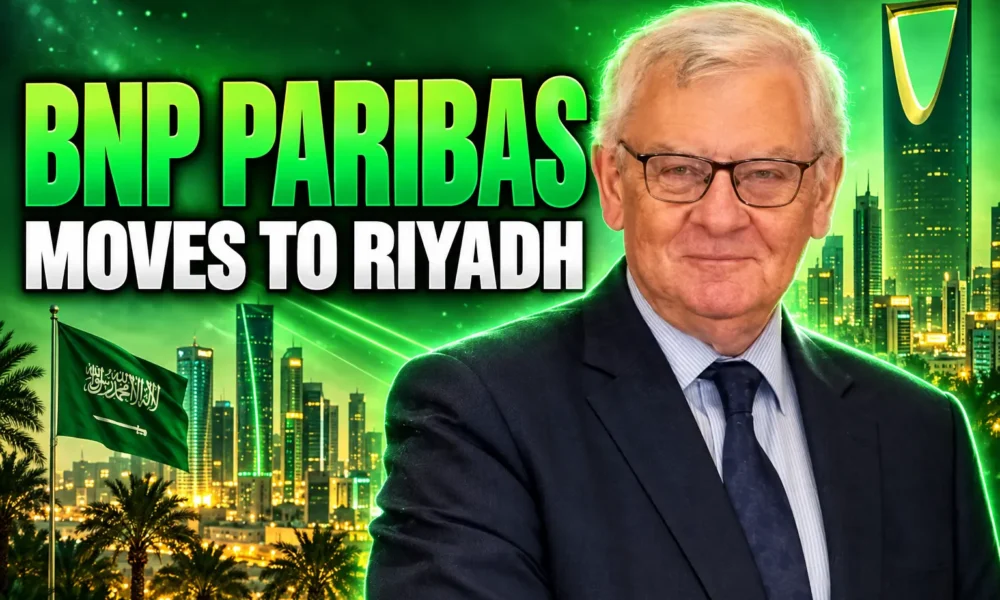 BNP Paribas Riyadh regional headquarters licence Bahrain shift