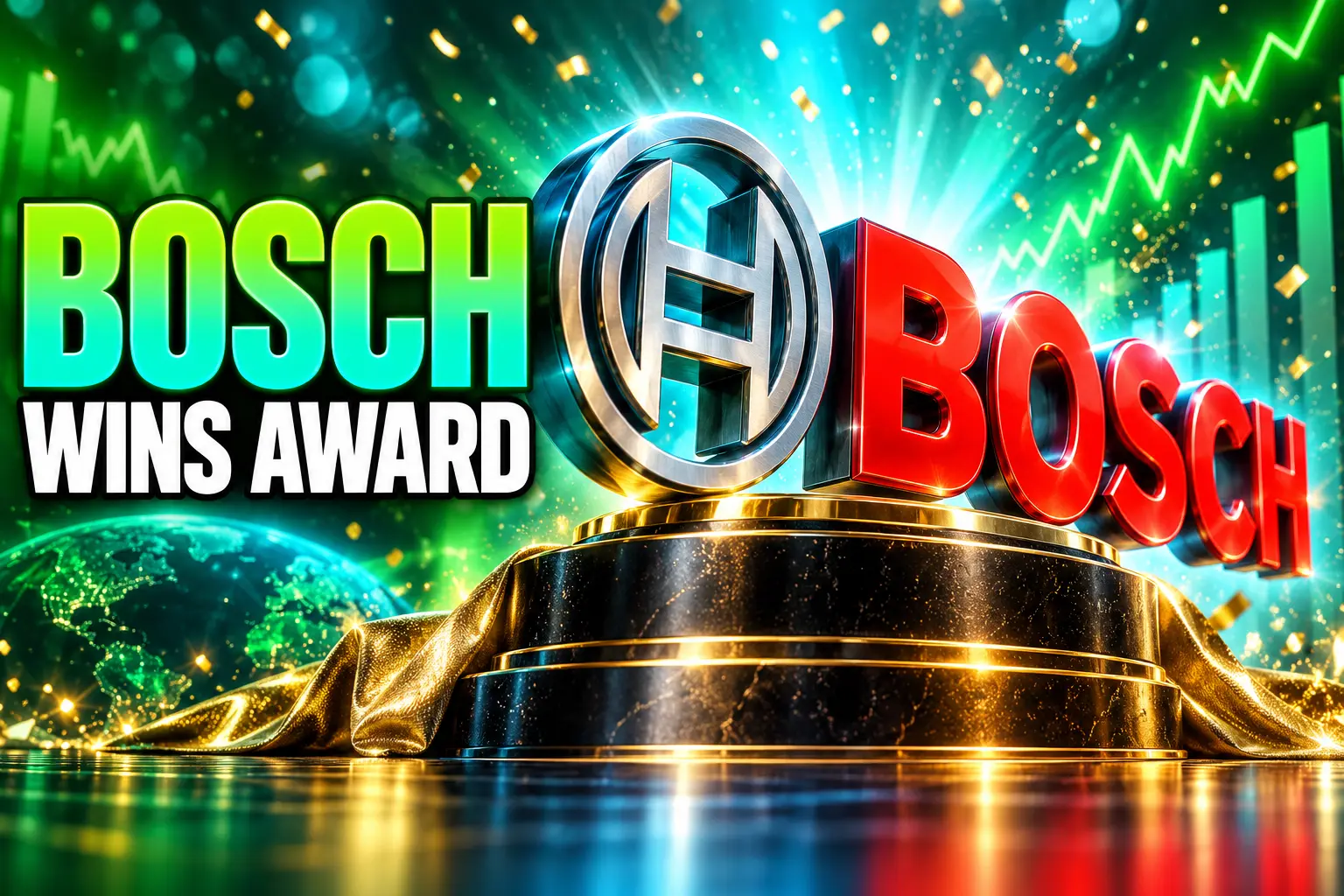 Bosch wins AMPC award at Riyadh industrial fair