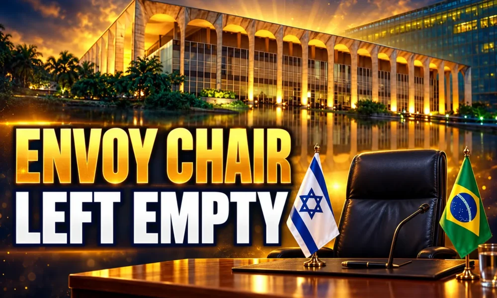 Brazil leaves Israel ambassador chair empty 2025