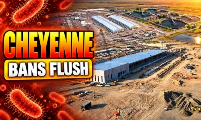 Cheyenne Meta data center wastewater bacteria ban