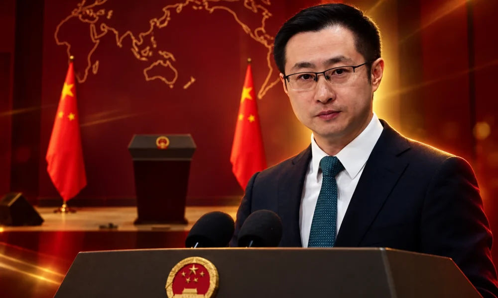 Lin Jian China four-country aid pledge narrowed