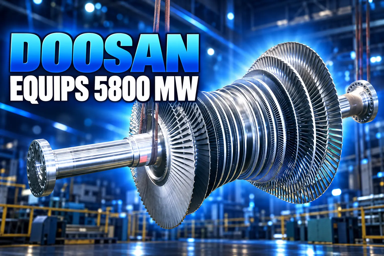 Doosan Enerbility steam turbines Ghazlan 2 Hajar expansion