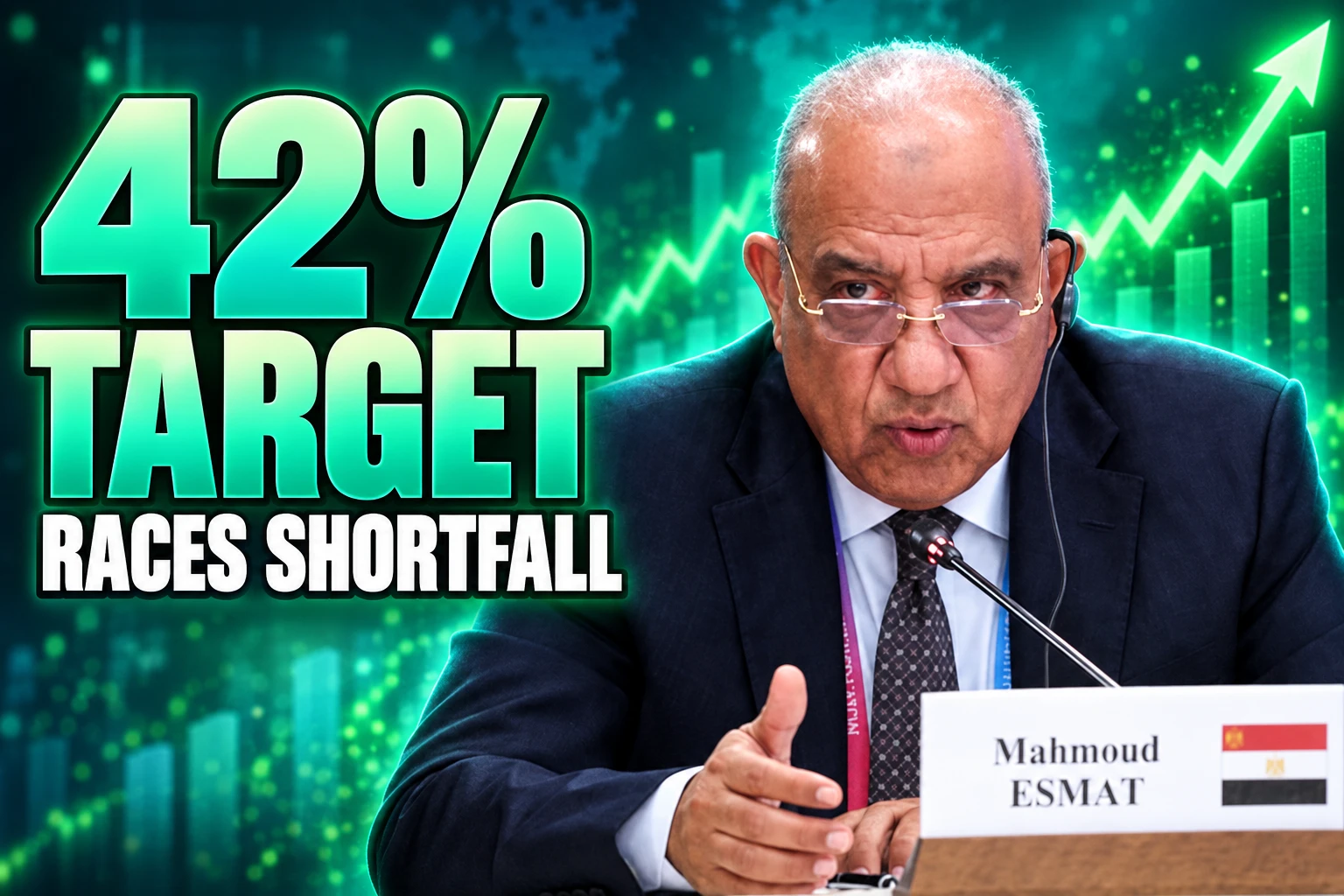 Egypt 42 percent renewable target 2030 gas shortfall Esmat