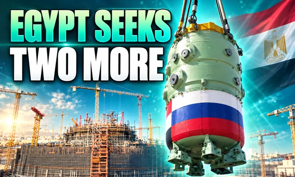 Egypt El-Dabaa two extra reactors Rosatom plan