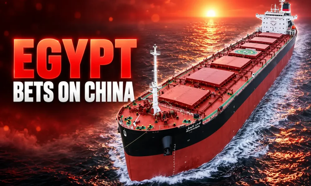 Egypt receives two Kamsarmax bulkers from Chinese yard