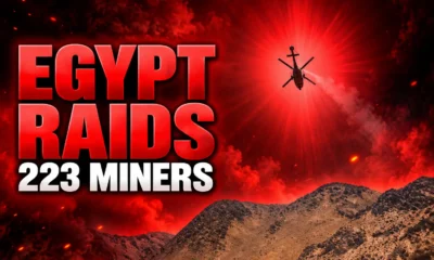 Egypt raids Sudan border gold miners 223 detained