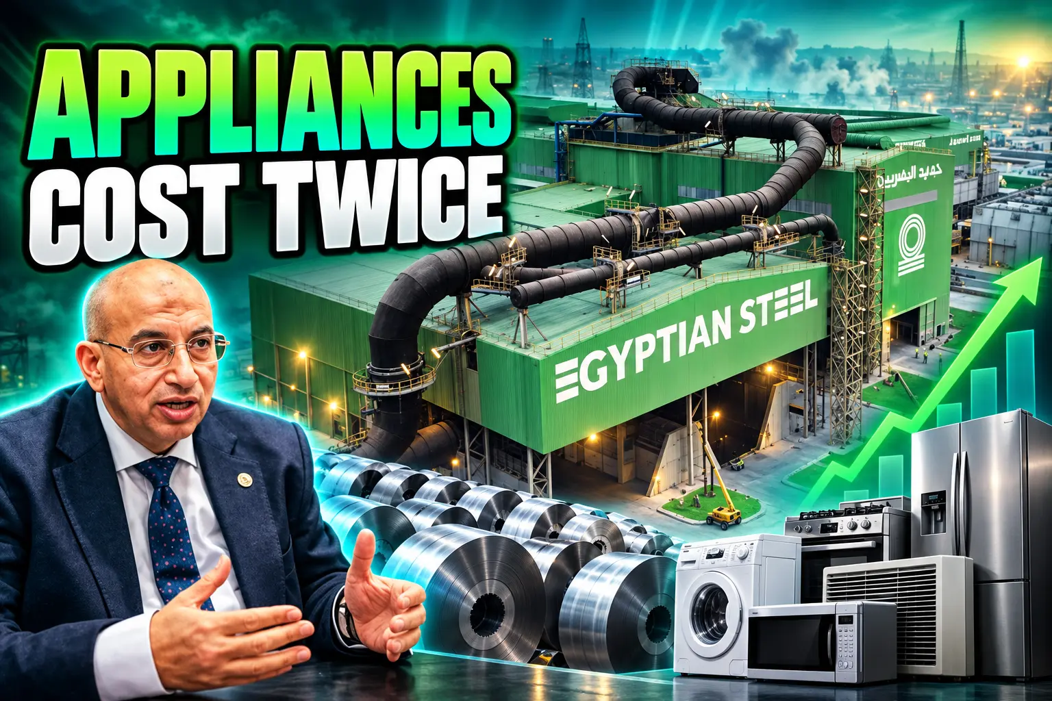 Egypt steel duties double appliance prices 2026