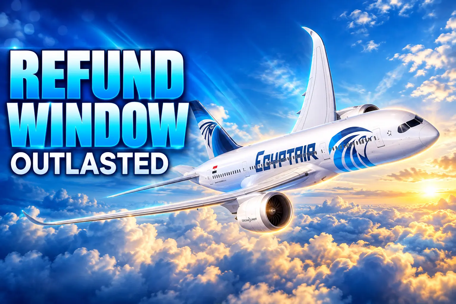 EgyptAir penalty-free refunds cancelled flights 15 March
