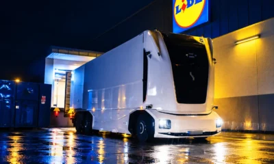 Einride cab-less Lidl truck Germany Level 4 permit