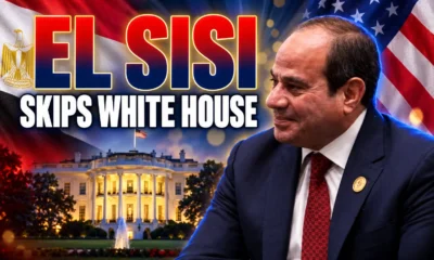 El Sisi skips White House Trump meeting 2025