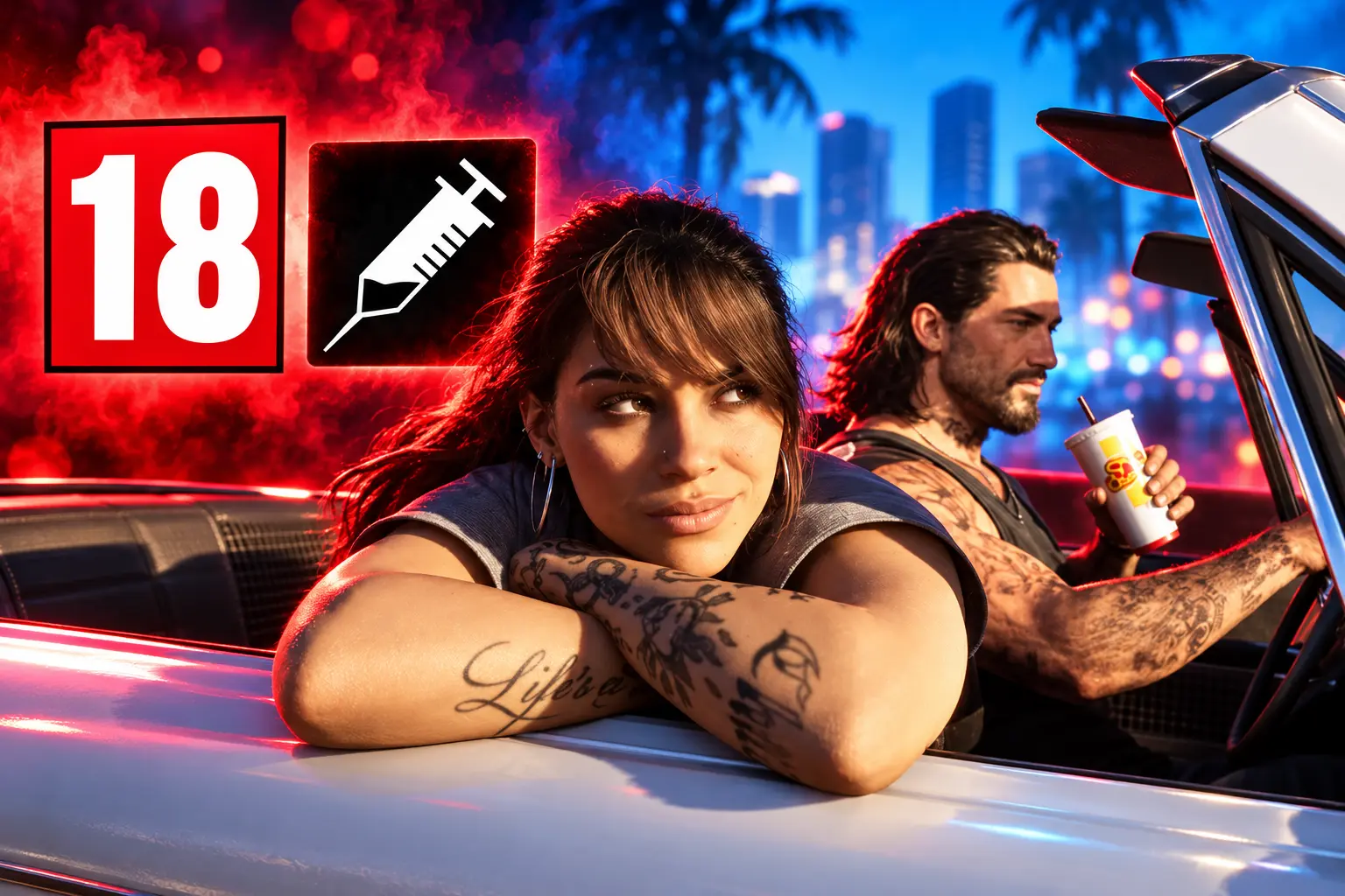 PEGI pulls GTA 6 age rating page cocaine