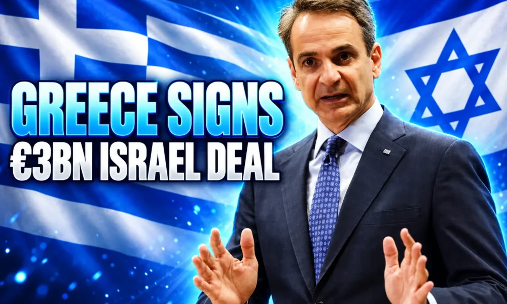 Greece signs 3.035 billion Israeli air defense deal