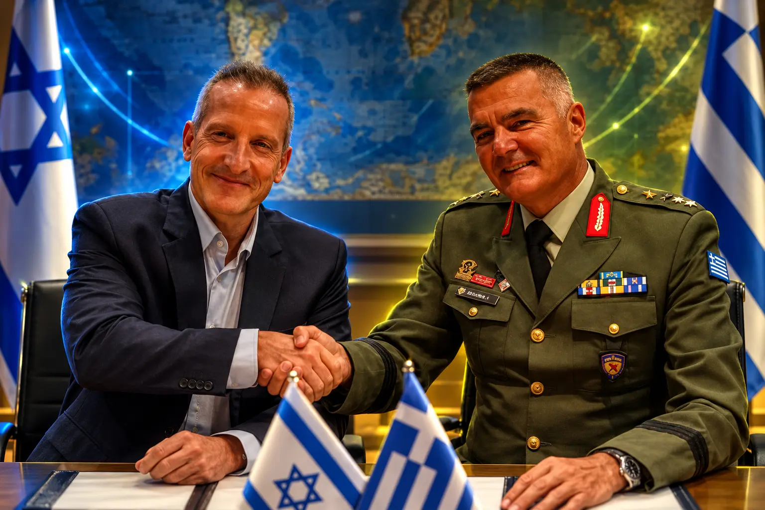 Greece signs 3.035 billion Israeli air defense deal