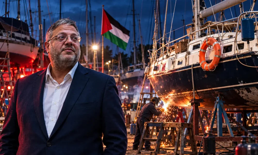 Ben-Gvir Ketziot deterrent fails Gaza flotilla