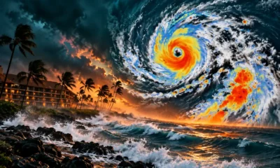 Hawaii emergency as Hurricane Lowell missed Kauai