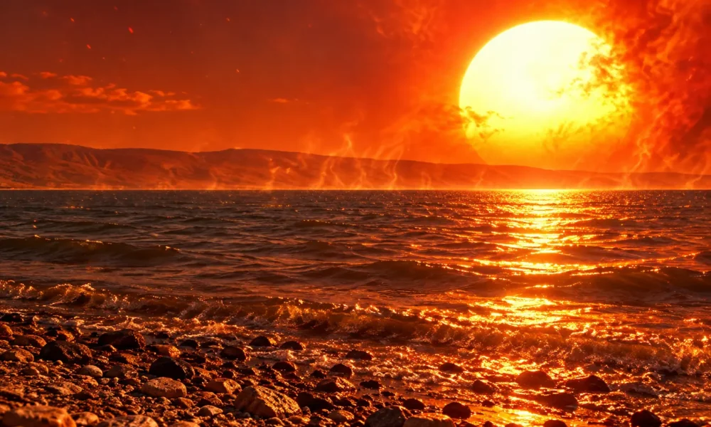 Israel heat wave 45C loads hospitals fire crews