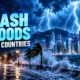 flash floods hit 13 Arab countries thunderstorms