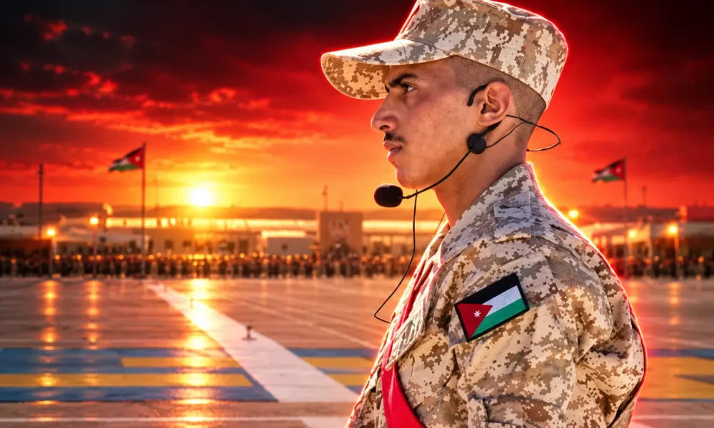 Jordan Batch 54 conscription graduation at Shweier