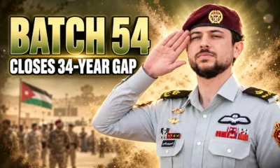 Jordan Batch 54 ends 34-year conscription gap