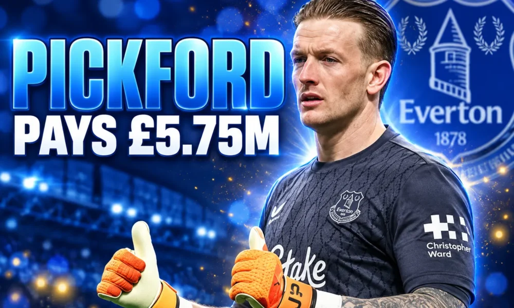 Jordan Pickford Kerfield House Knutsford £5.75 million