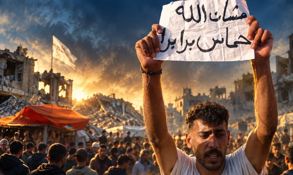 Hamas empties Gaza squares after ceasefire