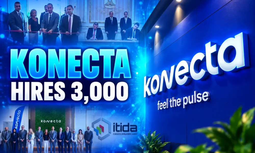 Konecta Cairo AI centre hires 3000 people
