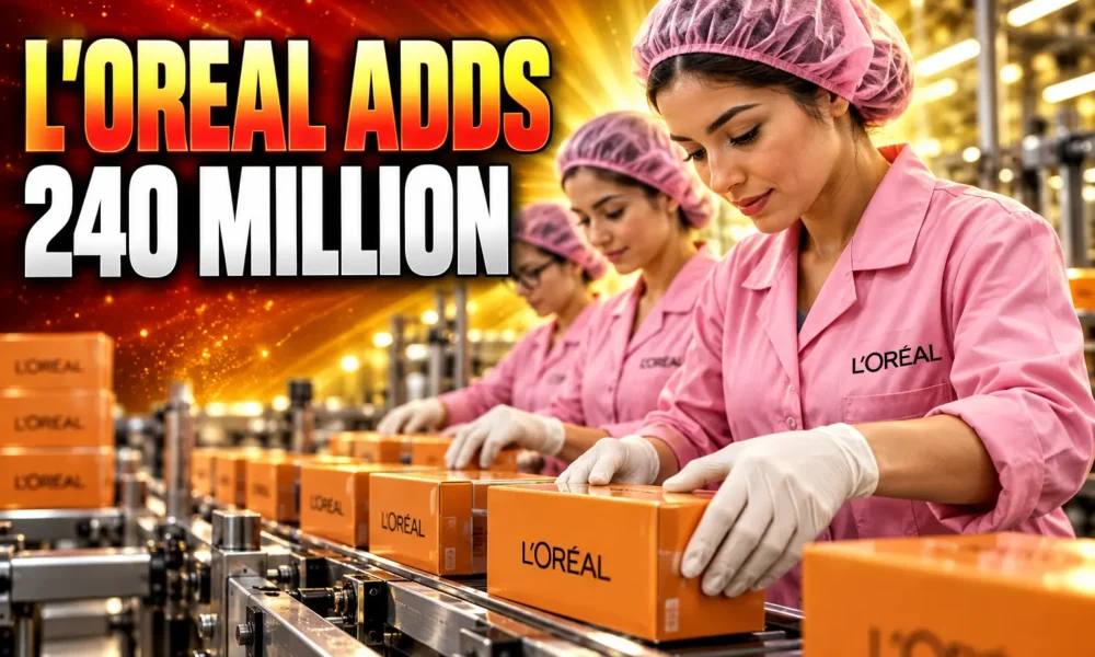 L'Oréal Egypt factory 240 million EGP expansion