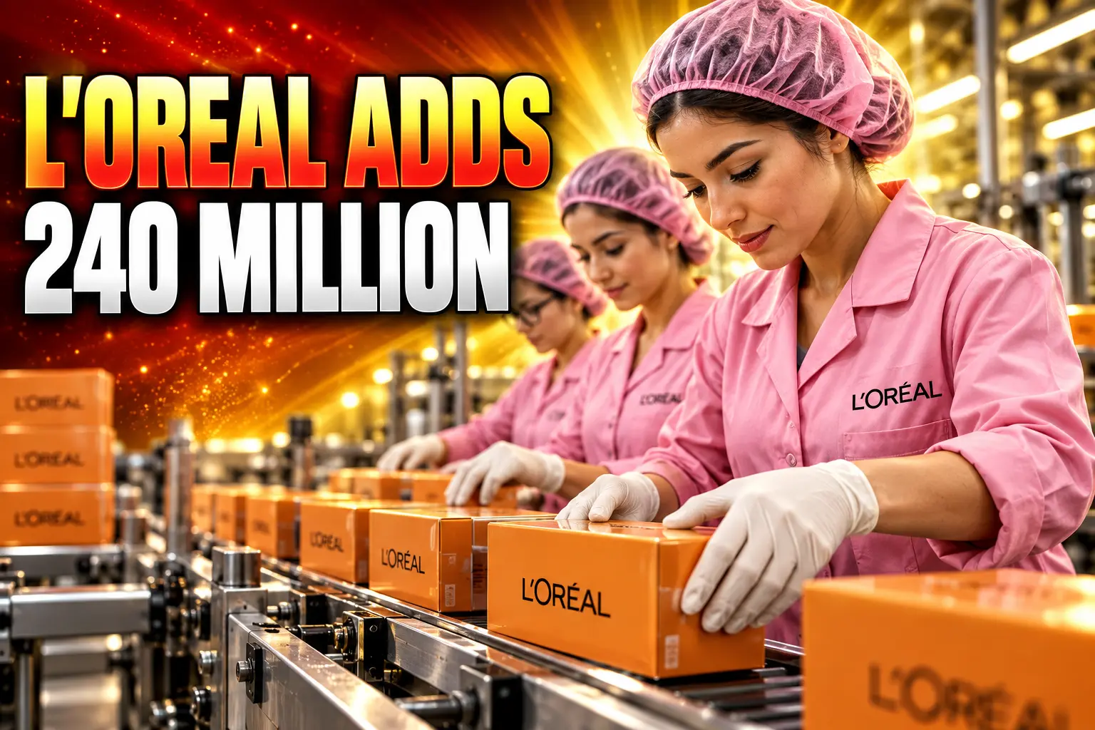 L'Oréal Egypt factory 240 million EGP expansion