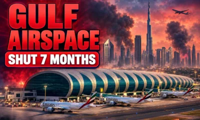 Gulf airspace shutdown seven-month bill Emirates