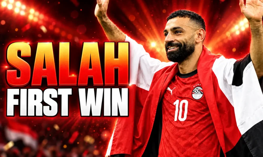 Salah captains Egypt first World Cup win