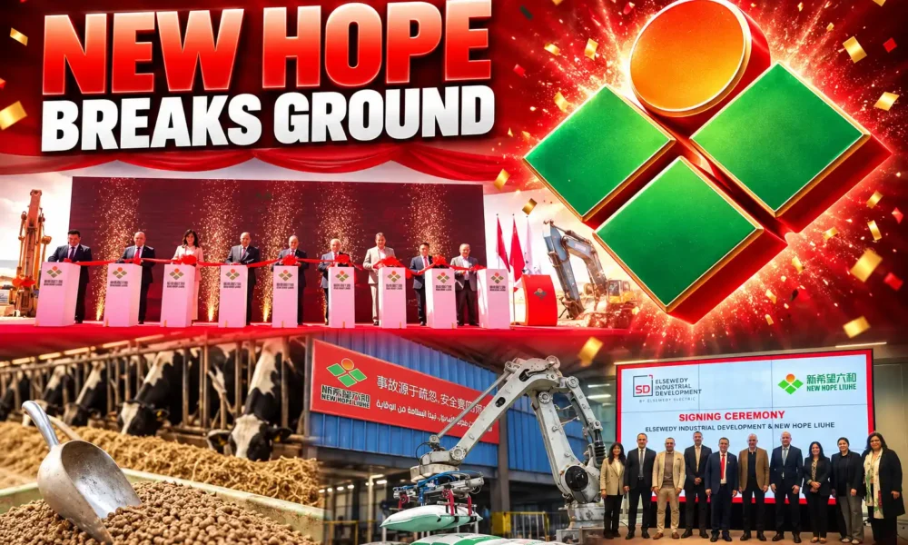 New Hope $30 million Egypt feed mill groundbreaking