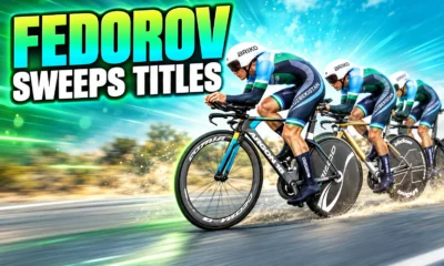 Fedorov double gold Qassim Asian cycling 2026
