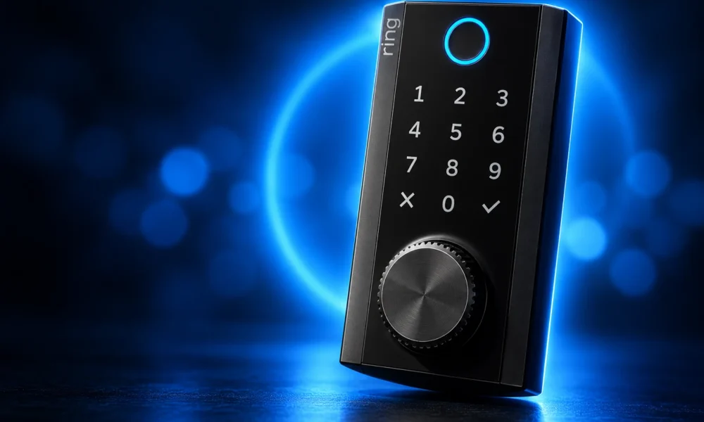 Ring first smart lock uses Amazon Sidewalk