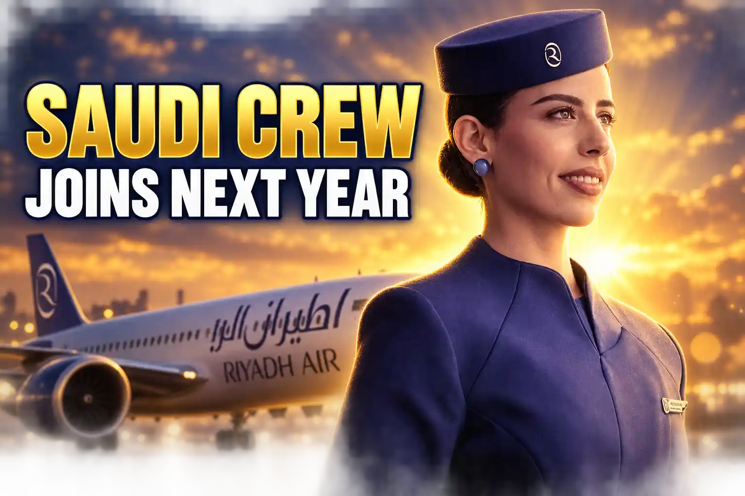 Riyadh Air Nawat Saudi cabin crew 2027 start