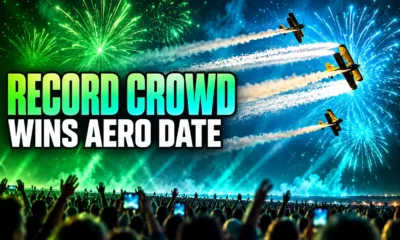 Sand and Fun 213000 crowd wins AERO 2027 date
