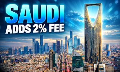 Saudi 2% extra fee non-Saudi property four cities