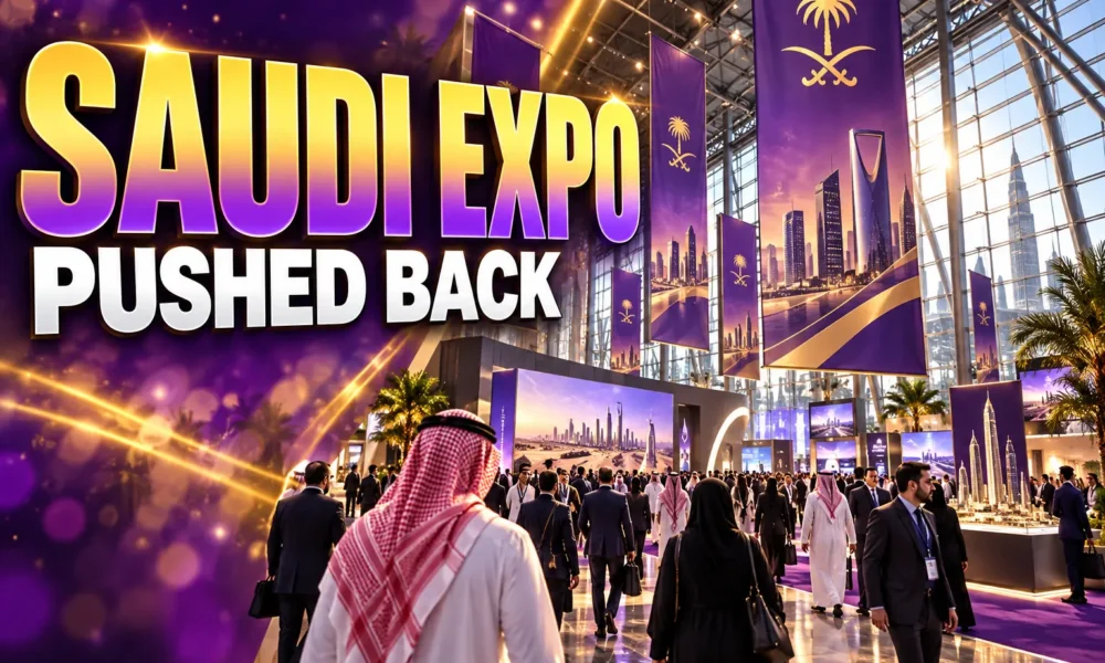 Saudi Infrastructure Expo delayed until 2027