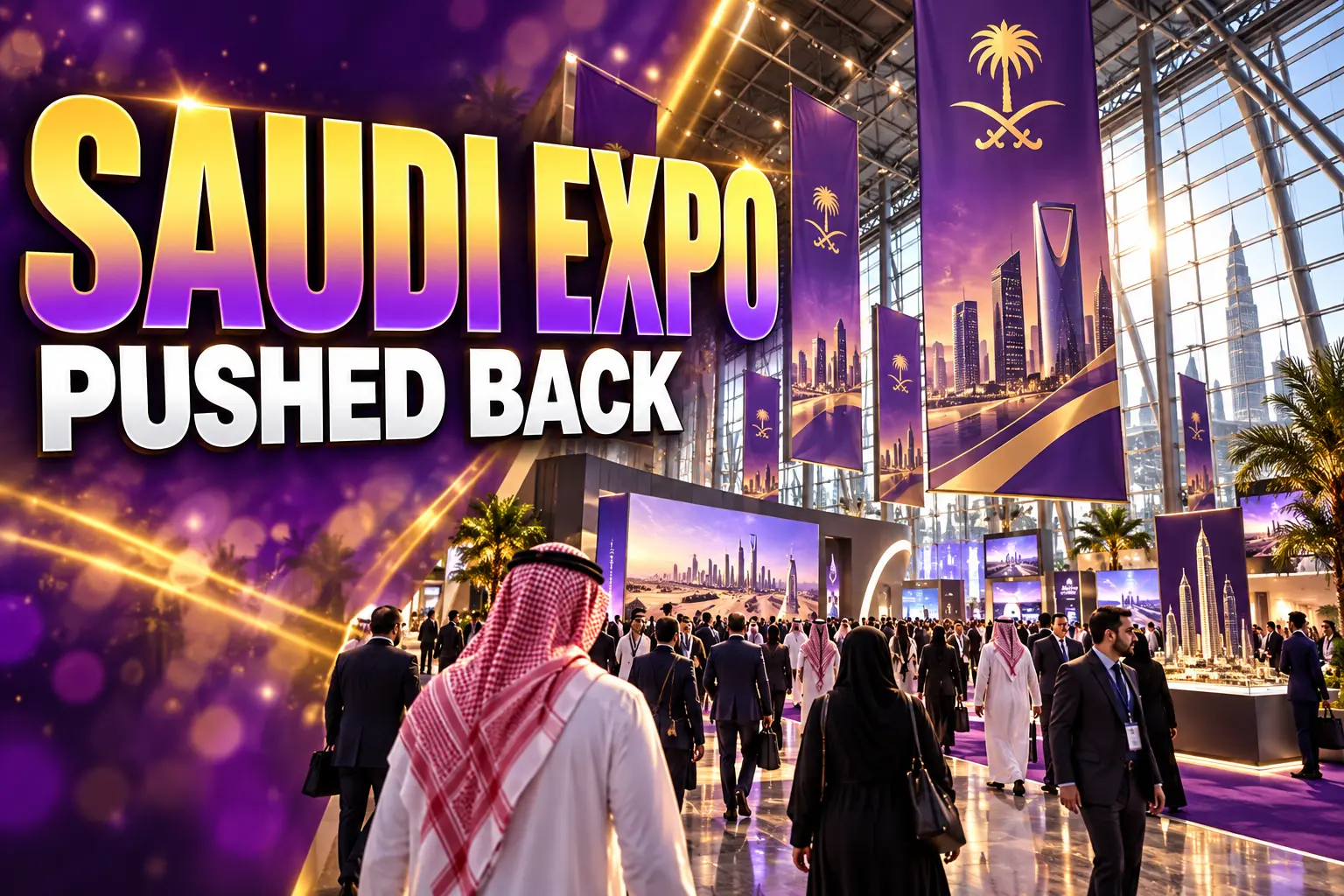 Saudi Infrastructure Expo delayed until 2027