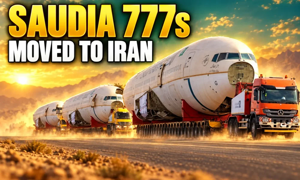 Saudia 777s moved to Iran Mahan Air