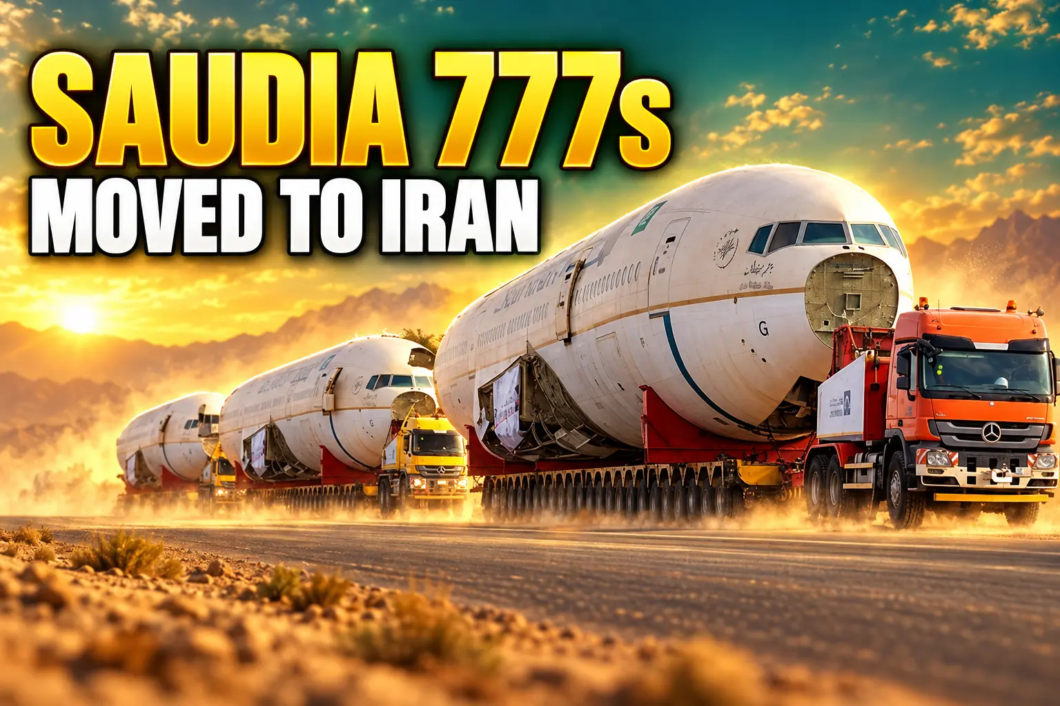 Saudia 777s moved to Iran Mahan Air