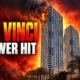 Da Vinci Towers hit by Iranian missile Tel Aviv
