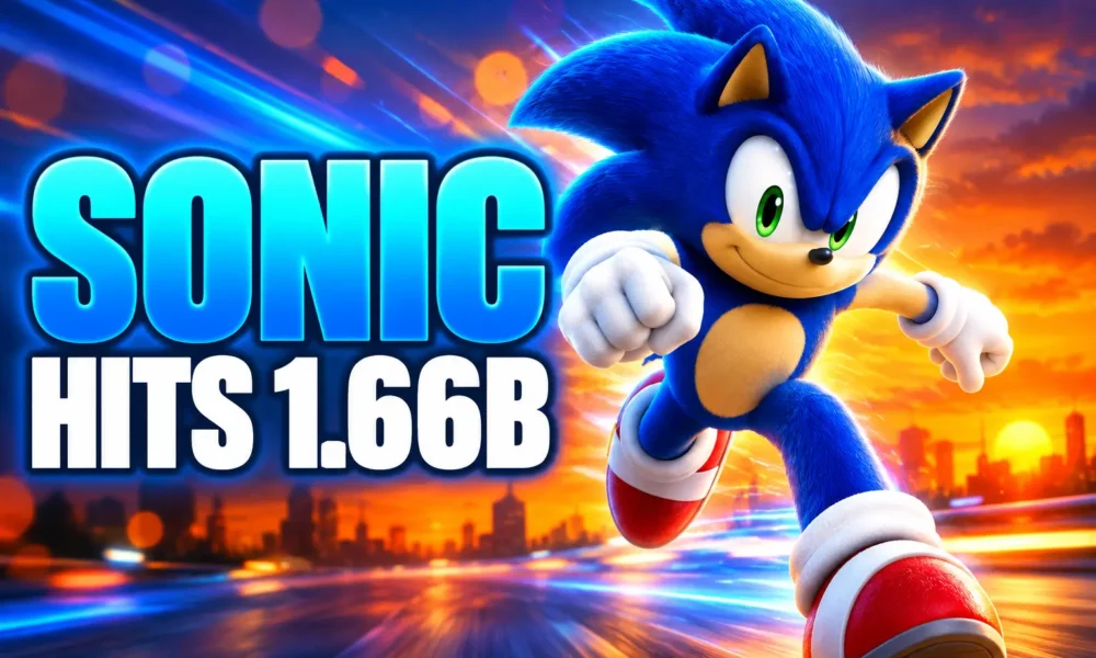 Sonic the Hedgehog franchise 1.66 billion units sold